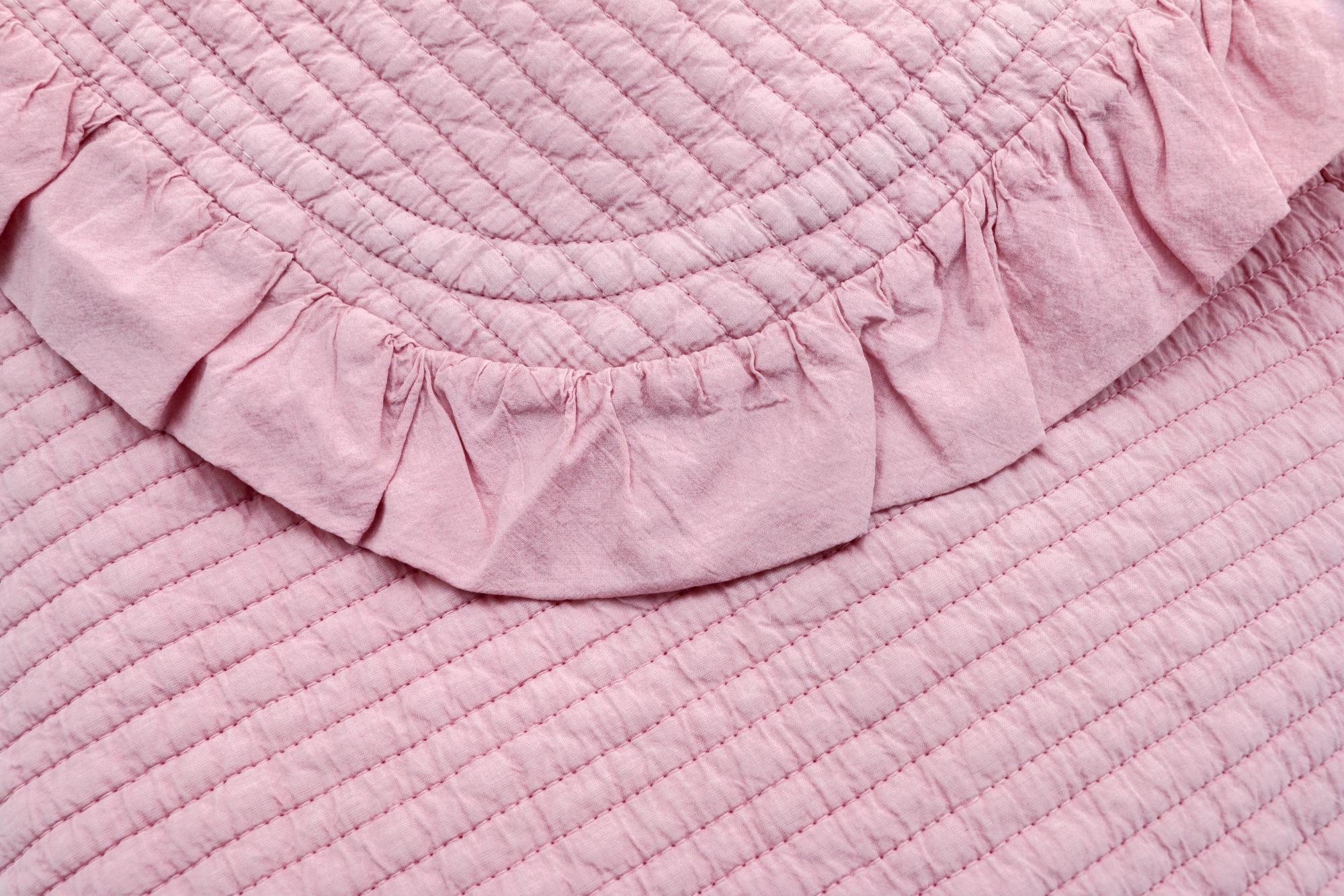 Покрывало - простыня стеганая GOCHU Hub K (Хаб К) 170*210 розовый 2003
