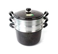 Трехъярусная пароварка Emperor's Imperial (Императорская) 30 см от компании "Кореал - Настоящая Корея"