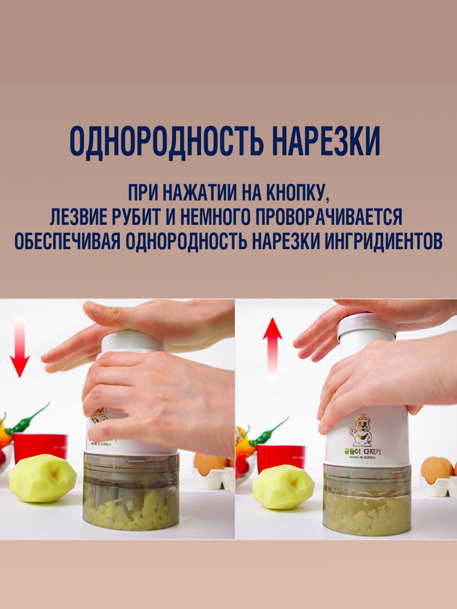 Измельчитель овощей Чоппер_ от компании "Кореал - Настоящая Корея"