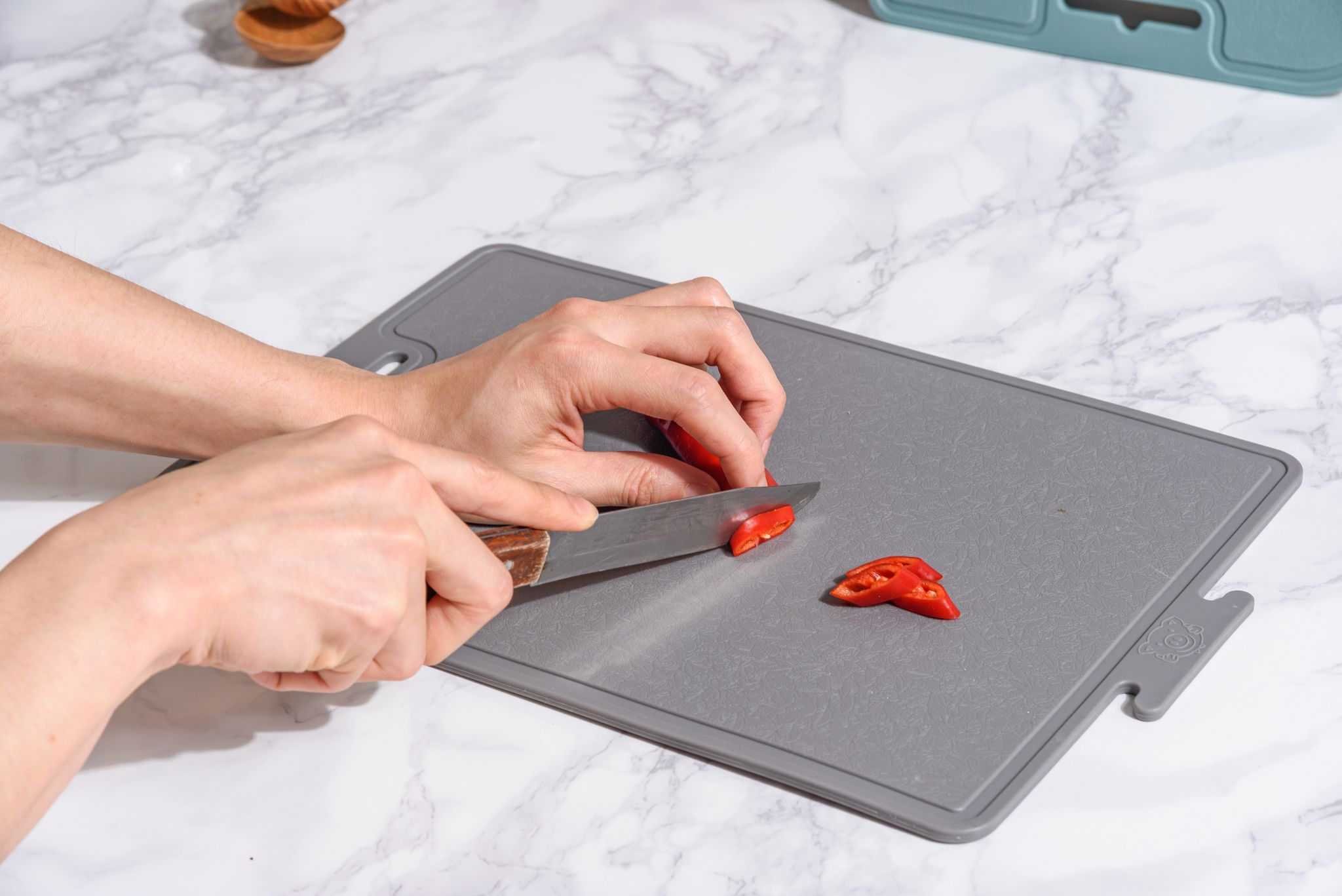 Силиконовая разделочная доска KF Pastel (КФ Пастель) от компании "Кореал - Настоящая Корея"