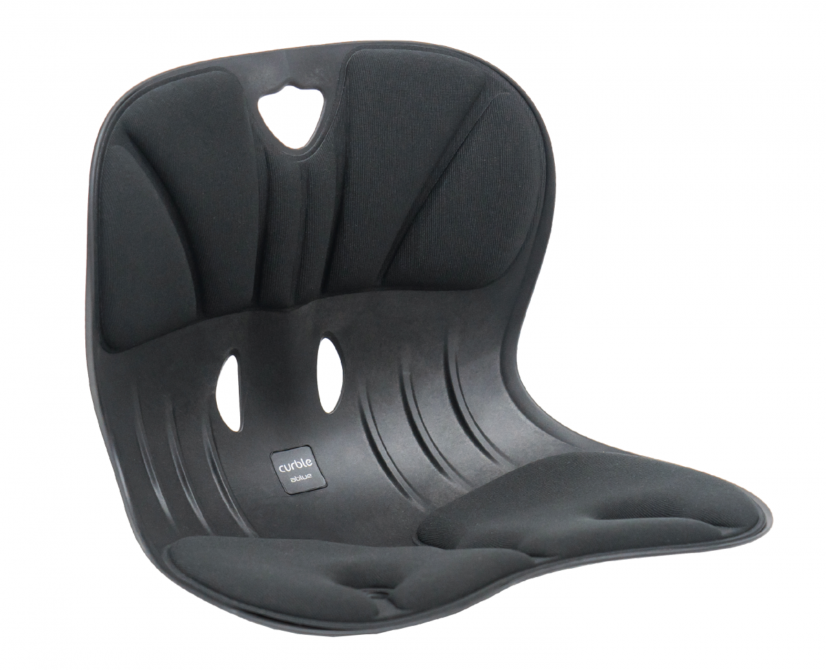 Универсальное эргономичное сиденье CURBLE WIDER (КЁРБЛ ВАЙДЕР) черное от компании "Кореал - Настоящая Корея"