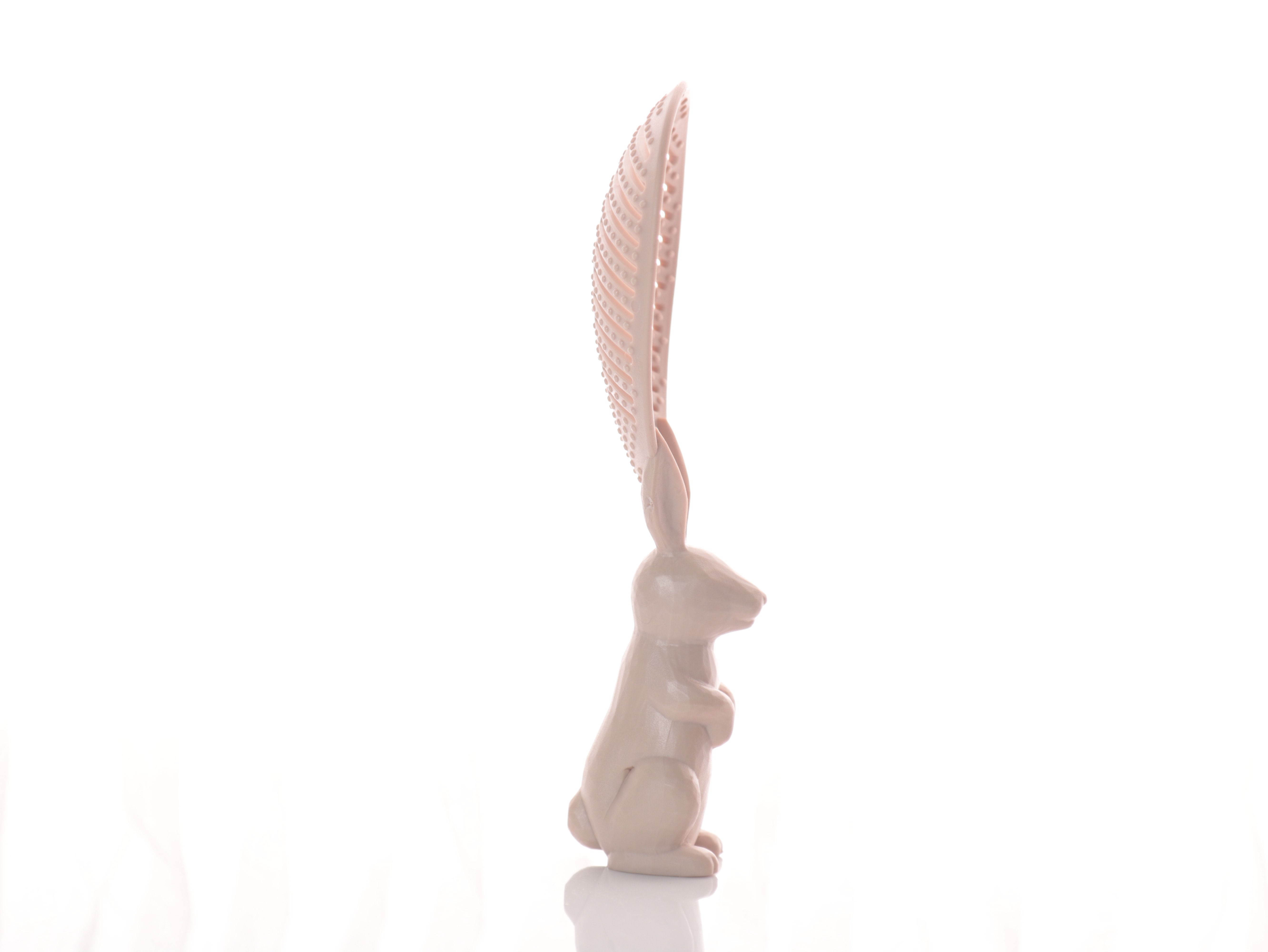 Ложка шумовка Rabbit hole (Рэббит Хоул)(розовая) от компании "Кореал - Настоящая Корея"