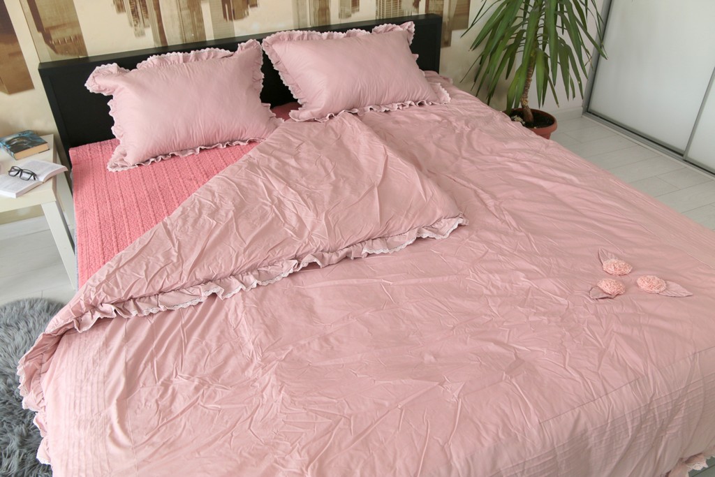 Комплект постельного белья GOCHU (Верди) K розовый