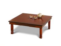 Корейский стол 800*800 красное дерево КРАСНЫЙ 810 от компании "Кореал - Настоящая Корея"