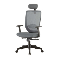 Стул ортопедический чёрно-серый ADAM (АДАМ) 11166T  от компании "Кореал - Настоящая Корея"