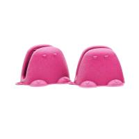 Силиконовая прихватка - варежка KF Pastel (КФ Пастель) (2 шт.) (розовый) от компании "Кореал - Настоящая Корея"