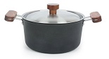 Кастрюля Осло (Oslo) 2,9 л. IH 20 см для индукционных плит с крышкой от компании "Кореал - Настоящая Корея"