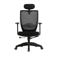 Стул ортопедический чёрный ADAM (АДАМ) 1113T  от компании "Кореал - Настоящая Корея"