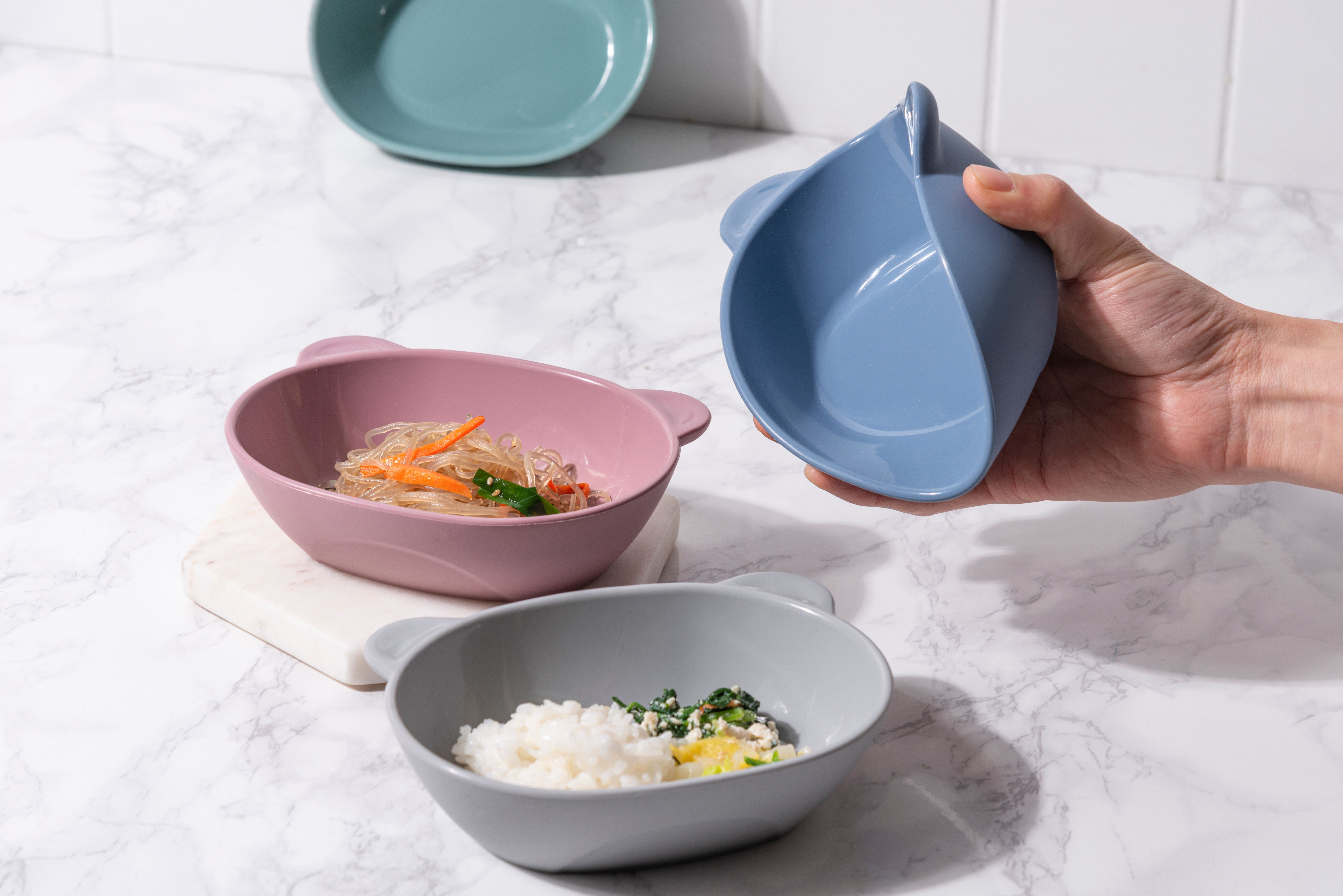 Силиконовая тарелка KF Pastel (КФ Пастель) от компании "Кореал - Настоящая Корея"