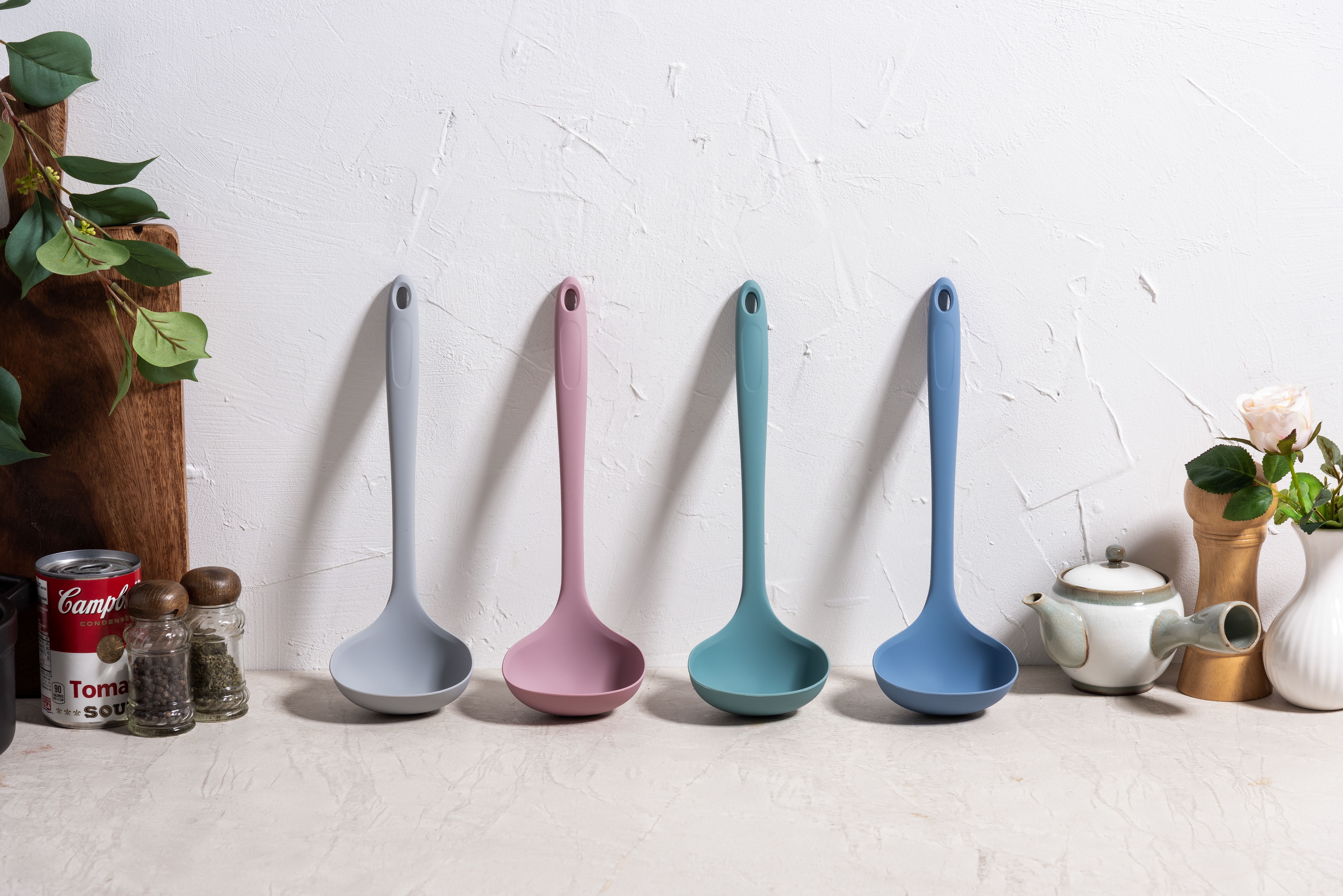 Силиконовый половник KF Pastel (КФ Пастель) от компании "Кореал - Настоящая Корея"