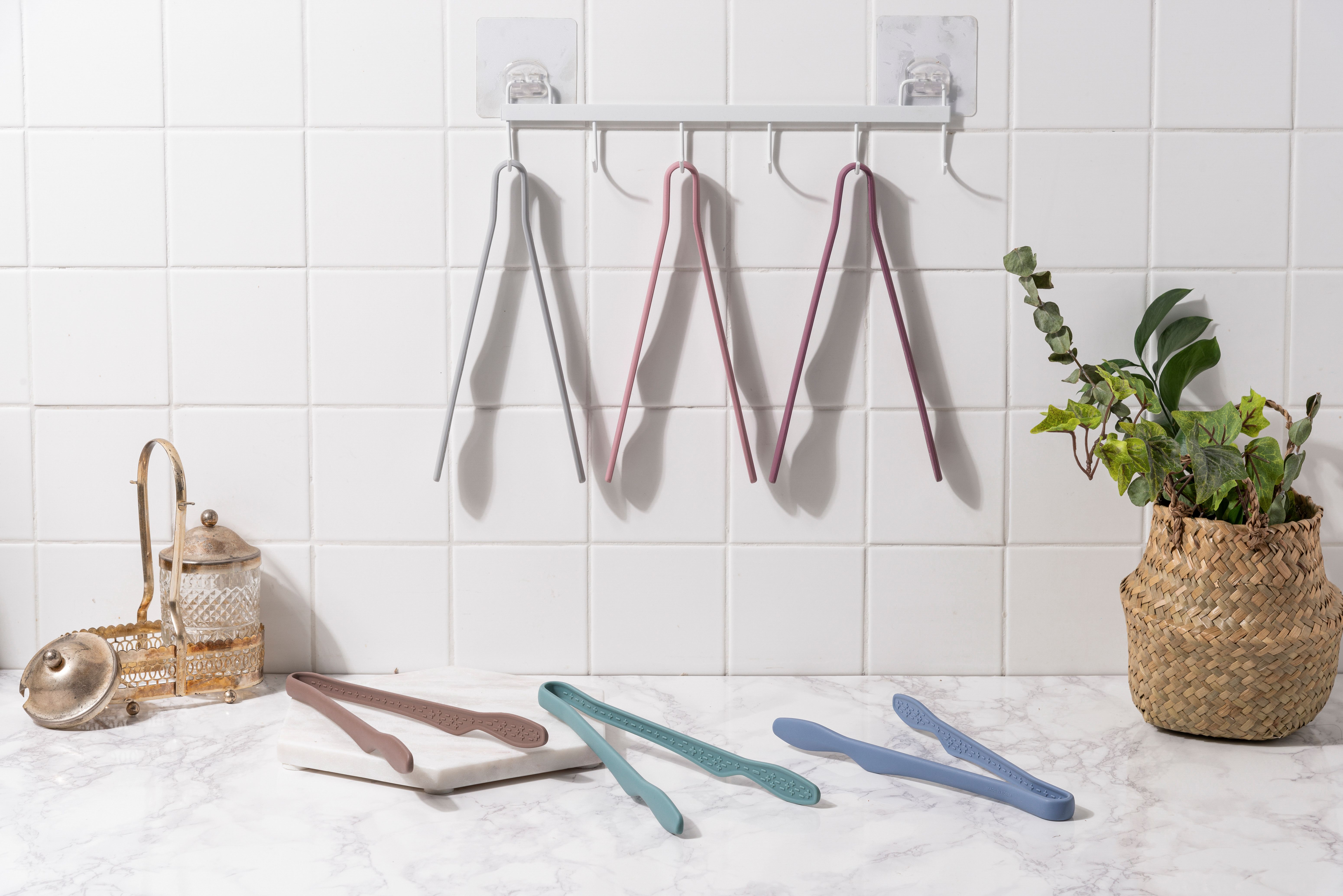 Силиконовые щипцы KF Pastel (КФ Пастель) (синие) от компании "Кореал - Настоящая Корея"