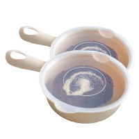 Комплект туристических тарелок Cooknbob (Кукнбоб) с крышкой 400 мл. (2 шт.) от компании "Кореал - Настоящая Корея"