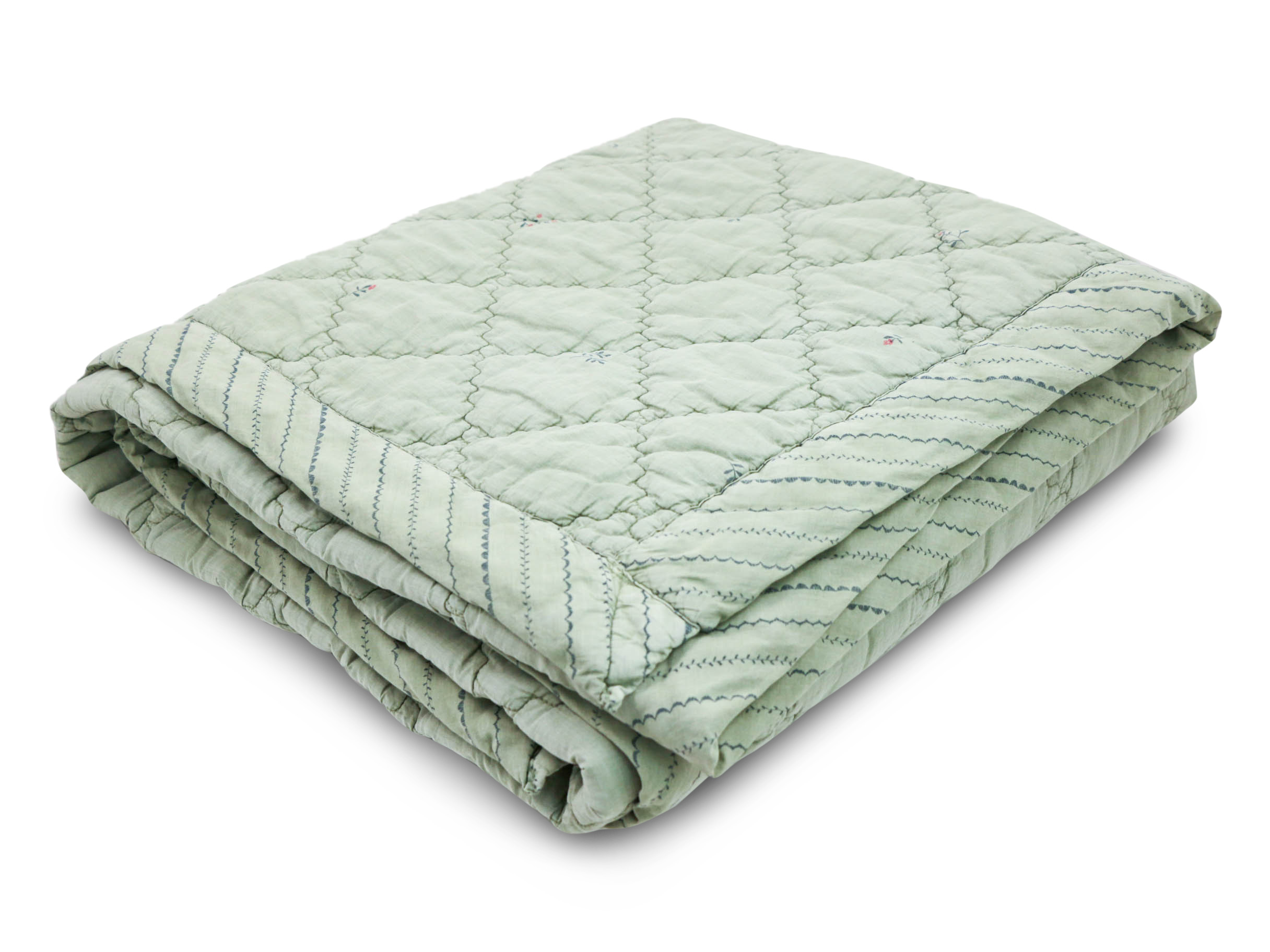 Простыня стеганая GOCHU Atti S (Атти) 165*210 мятный 