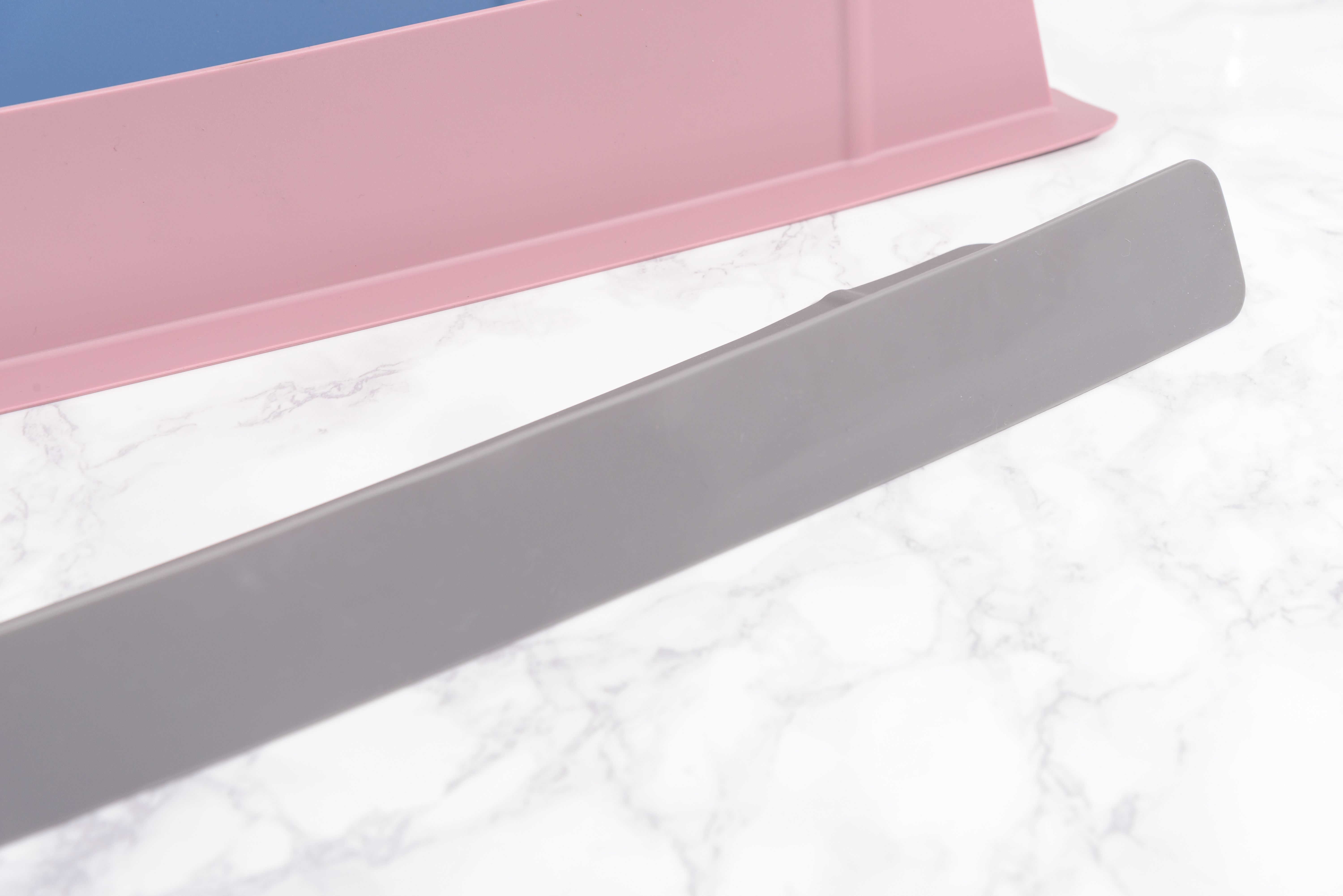 Защита от брызг воды для раковины KF Pastel (КФ Пастель) (серый) от компании "Кореал - Настоящая Корея"