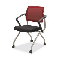 Стул ортопедический черно-красный DSP (ДСП) T142Y от компании "Кореал - Настоящая Корея"