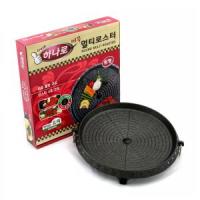 Жаровня Hanaro Round (Ханаро Круг) с равномерным нагревом для газовой плиты от компании "Кореал - Настоящая Корея"