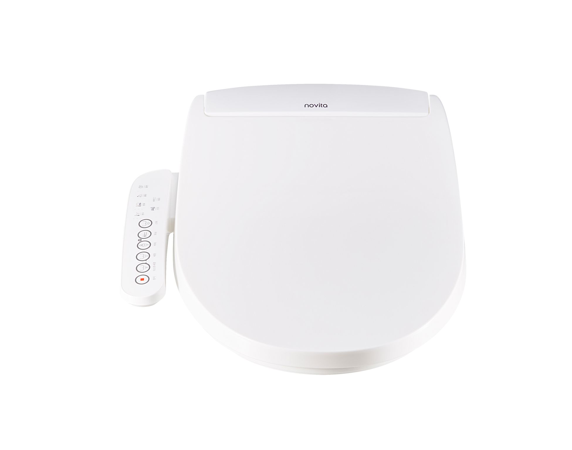 Электронная крышка-биде для унитаза Novita (Новита) BD-AE91 от компании "Кореал - Настоящая Корея"