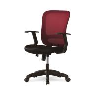 Стул ортопедический черно-красный DSP 1802J от компании "Кореал - Настоящая Корея"