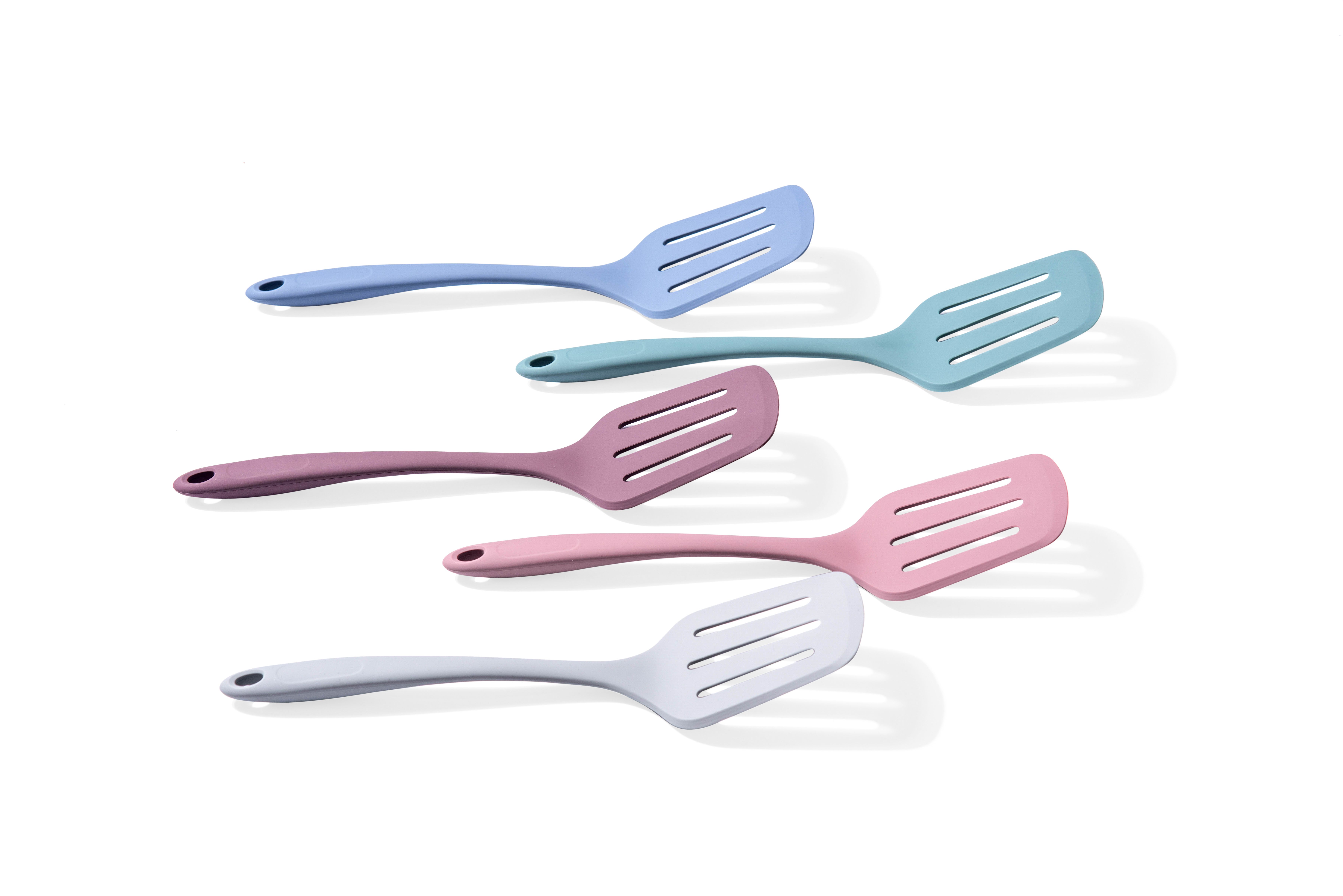 Силиконовая лопатка KF Pastel (КФ Пастель) (серый) от компании "Кореал - Настоящая Корея"