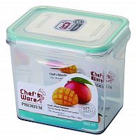 Тритановый контейнер с замками BPA FREE FL-013 850 мл от компании "Кореал - Настоящая Корея"