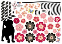 02. Интерьерная наклейка PS-58057 от компании "Кореал - Настоящая Корея"