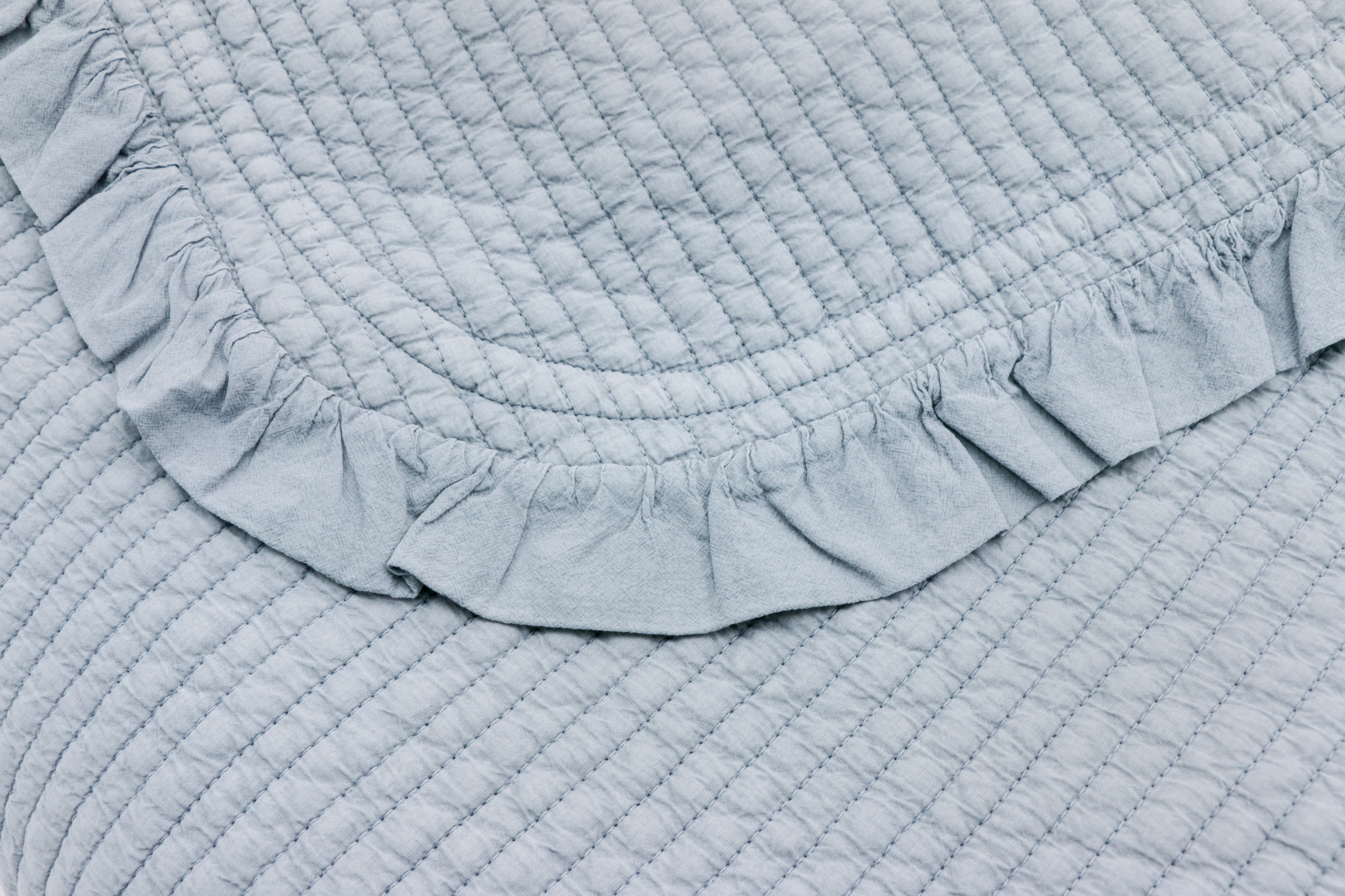 Покрывало - простыня стеганая GOCHU Hub K (Хаб К) 170*210 серый 2003