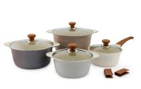 Набор посуды Ecoramic (Экологичный) с керамическим покрытием 10 предметов от официального дистрибьютора "Кореал - Настоящая Корея"
