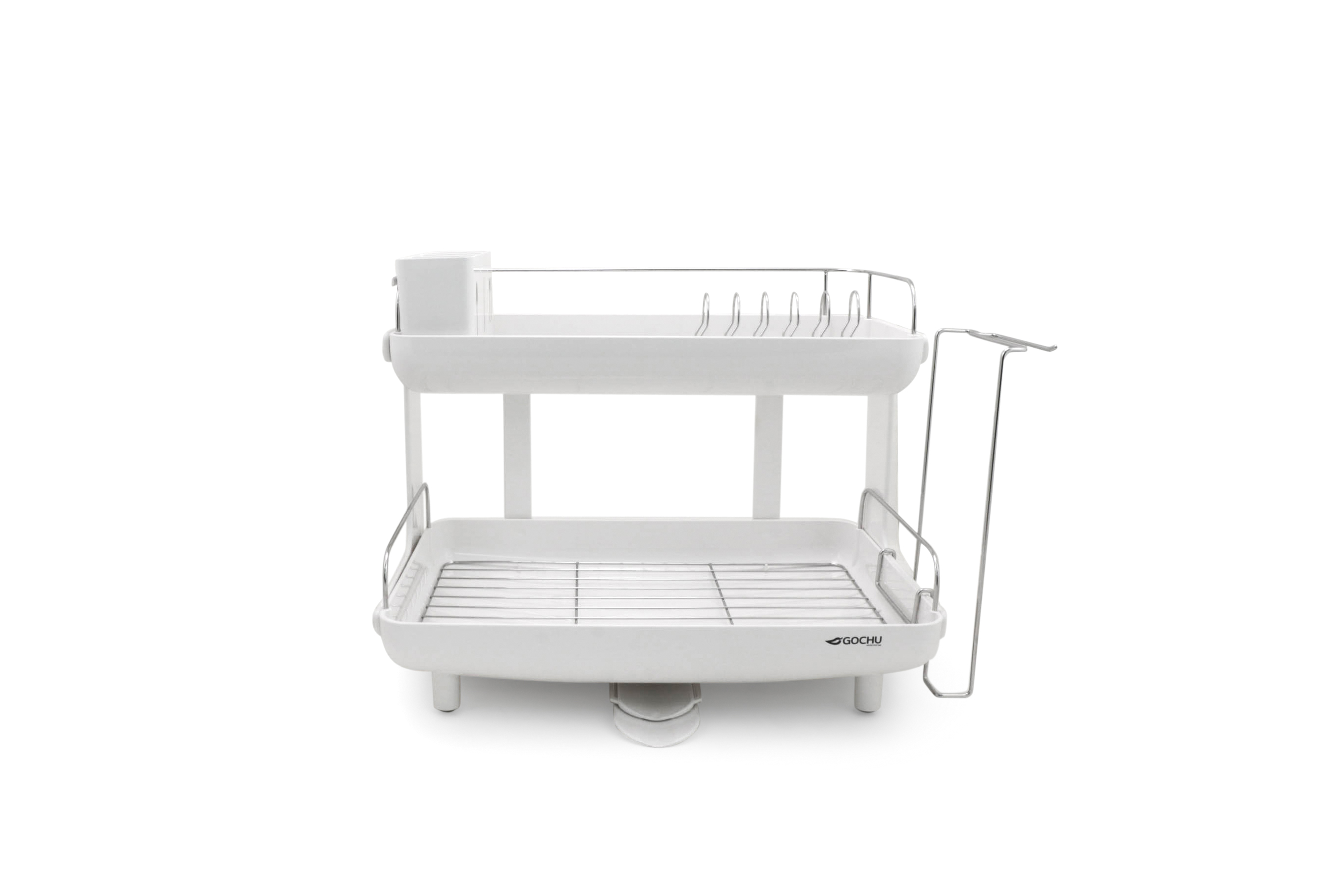 Сушилка для посуды GOCHU ПРАЙМ (белый) от компании "Кореал - Настоящая Корея"