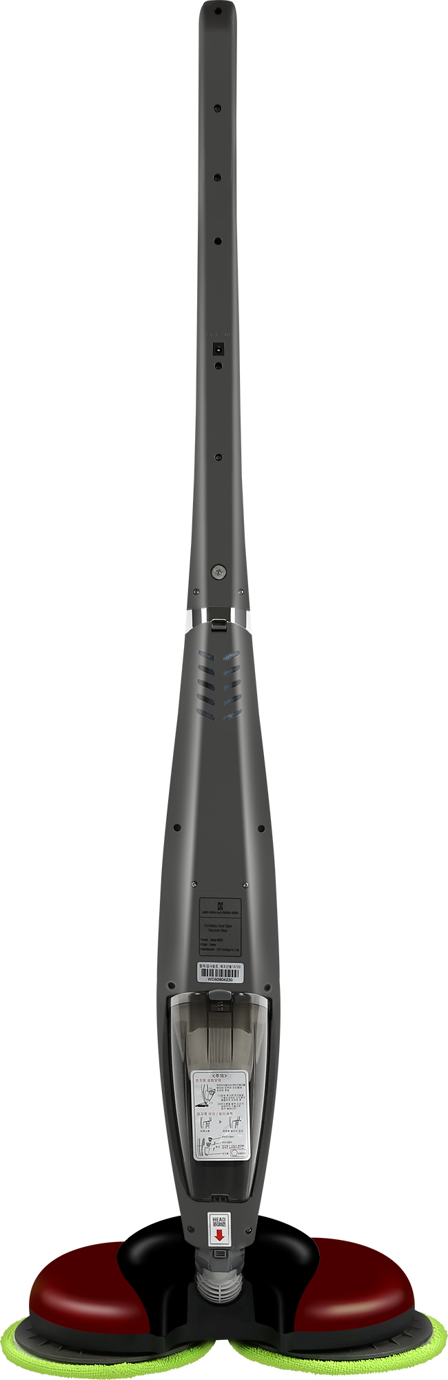 Беспроводной полотер - пылесос SWING (СВИНГ)-8000 (красный) от компании "Кореал - Настоящая Корея"