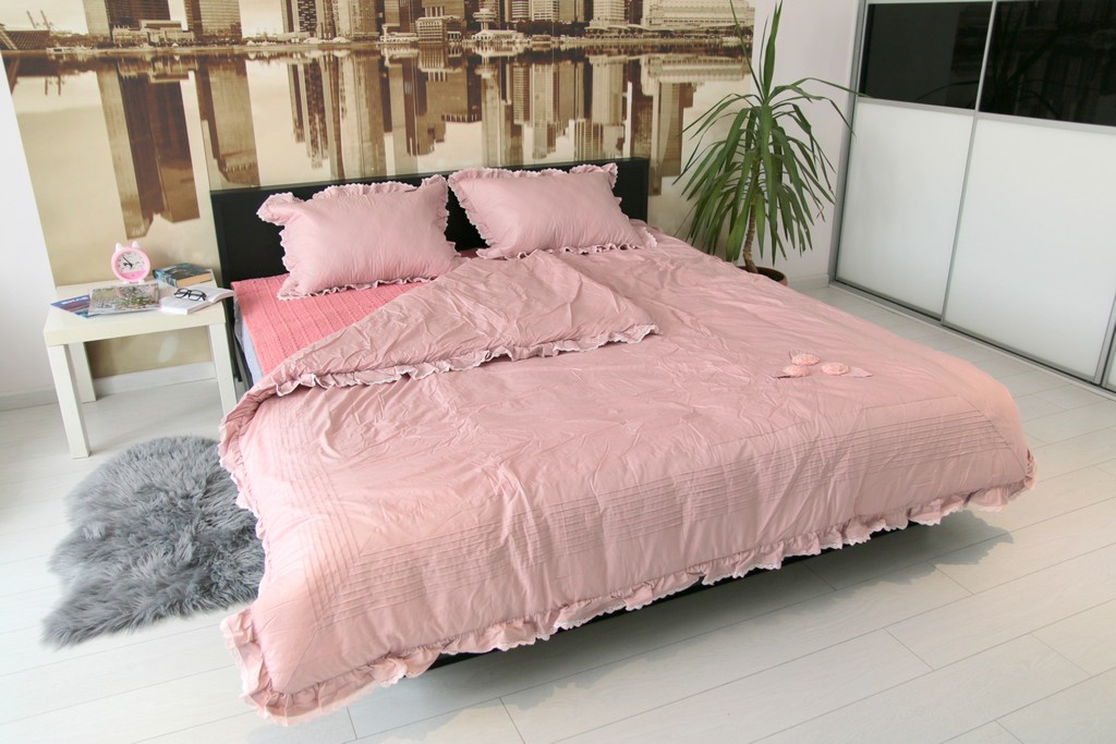 Комплект постельного белья GOCHU (Верди) K розовый