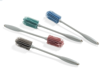 Силиконовая щетка для мытья бутылок широкая KF Pastel (КФ Пастель) от компании "Кореал - Настоящая Корея"