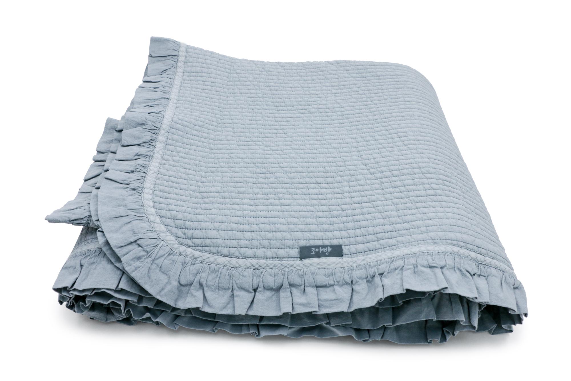 Покрывало - простыня стеганая GOCHU Hub K (Хаб К) 170*210 серый 2003