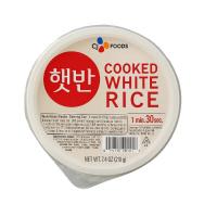 Рис пропаренный белый CJ Cheiljedang, 210 г.  от компании "Кореал - Настоящая Корея"