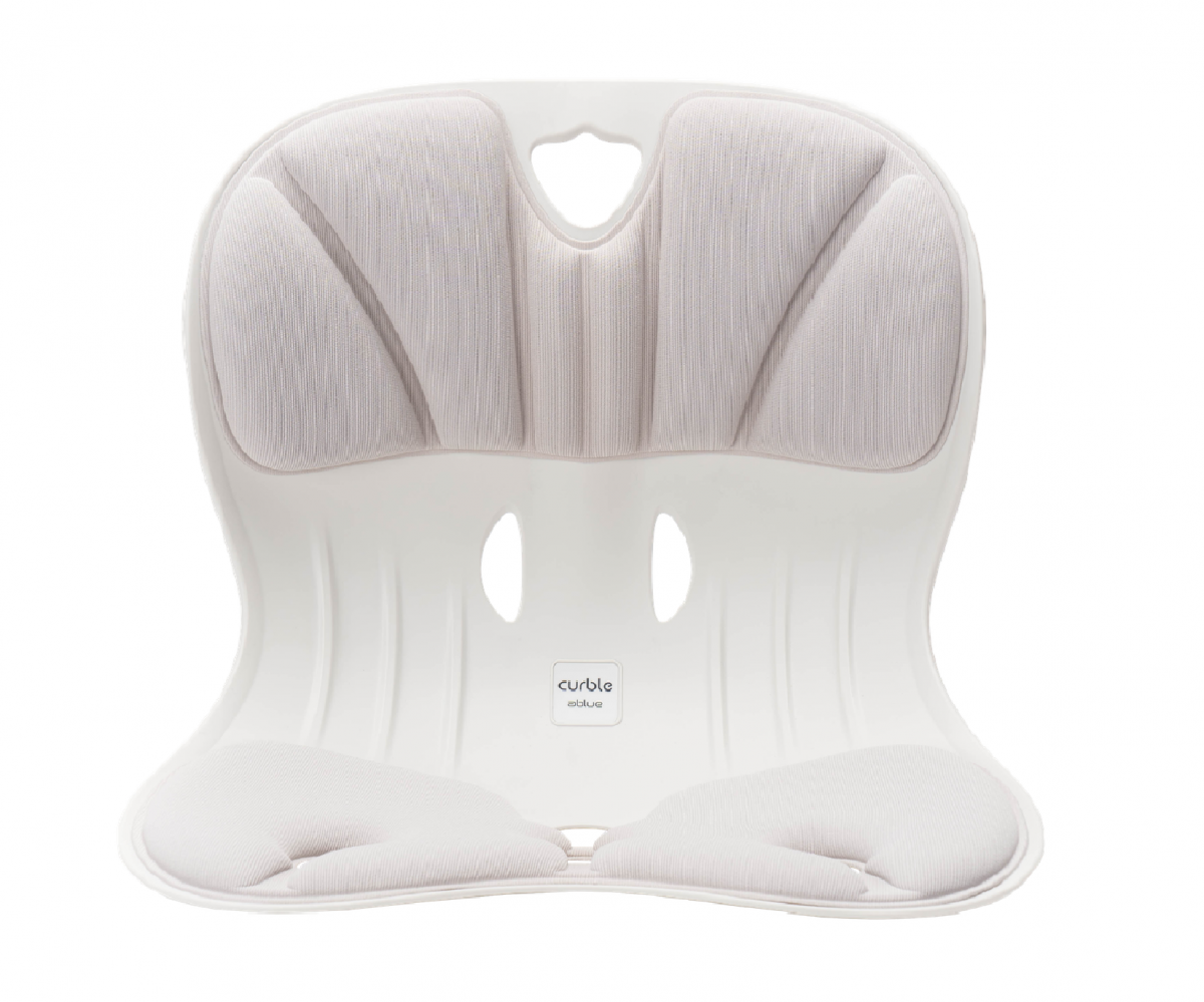 Универсальное эргономичное сиденье CURBLE WIDER (КЁРБЛ ВАЙДЕР) серое от компании "Кореал - Настоящая Корея"