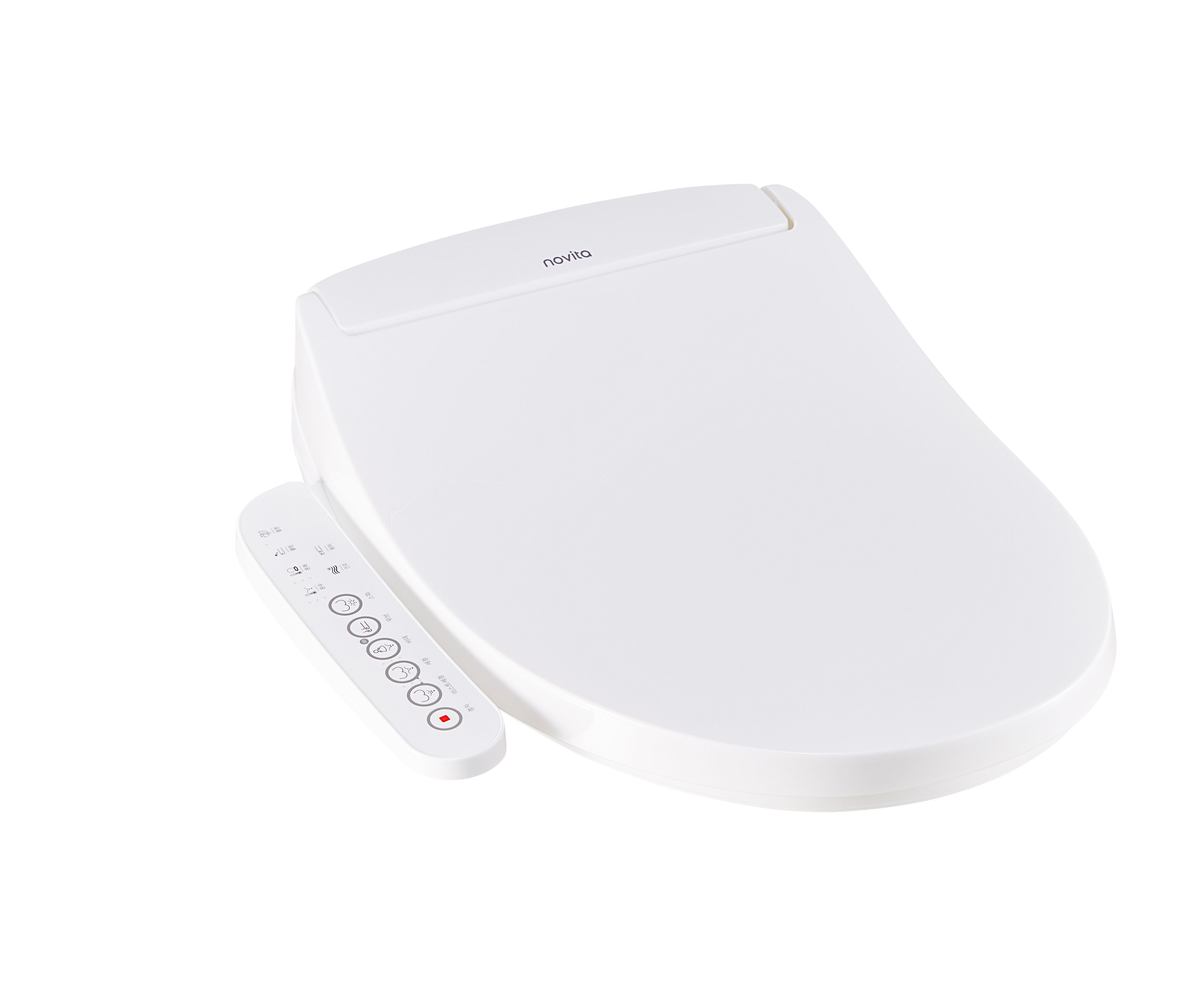 Электронная крышка-биде для унитаза Novita (Новита) BD-AE91 от компании "Кореал - Настоящая Корея"