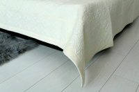 Простыня стеганая GOCHU Clover K (Клевер К) 170*210 кремовый