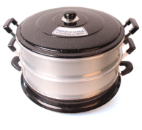 Трехъярусная пароварка Emperor's Imperial (Императорская) 46 см от компании "Кореал - Настоящая Корея"