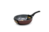 Сковорода Gochu Ecoramic (Экологичный) 26 см ВОК с каменным покрытием для всех видов плит без крышки от компании "Кореал - Настоящая Корея"