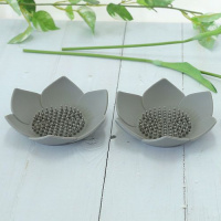 Силиконовая мыльница лотос KF Pastel (КФ Пастель) от компании "Кореал - Настоящая Корея"