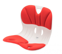 Универсальное эргономичное сиденье CURBLE WIDER (КЁРБЛ ВАЙДЕР) красное от компании "Кореал - Настоящая Корея"