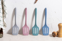 Силиконовая лопатка KF Pastel (КФ Пастель) (серый) от компании "Кореал - Настоящая Корея"