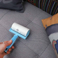 Валик для одежды Sun's (Солнце) 100 T-ручка (синий) со сменным блоком (10 м, 64 листа) от компании "Кореал - Настоящая Корея"