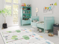 Портативный коврик 140x200x1 см, Веселая прогулка от компании "Кореал - Настоящая Корея"