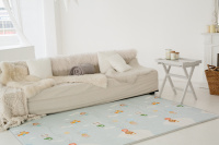 Односторонний коврик Эко 210x140x1.3 см, Летучие Мишки от компании "Кореал - Настоящая Корея"