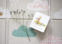 Портативный коврик Облачка, 140x200x1 см от компании "Кореал - Настоящая Корея"