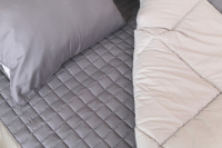 Комплект постельного белья GOCHU Solido (Солидо) K серый 