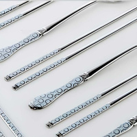 Набор ложек и палочек на 2 персоны DMK-068 от компании "Кореал - Настоящая Корея"