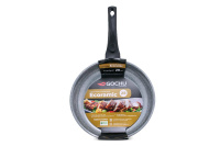 Сковорода Gochu "Экологичный" 28 см СТАНДАРТ с каменным покрытием для всех видов плит без крышки от компании "Кореал - Настоящая Корея"