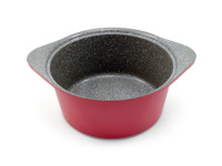 Кастрюля 4,6 л. Ecoramic (Экологичный) 24 см (розовая) с каменным антипригар. покрытием с крышкой от компании "Кореал - Настоящая Корея"