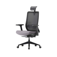 Стул ортопедический черно-серый Modern HB (Модерн НВ) MDN-100A  от компании "Кореал - Настоящая Корея"